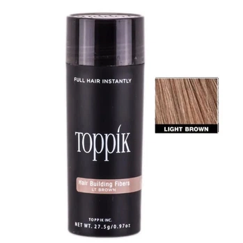 Загущувач для волосся (пудра) Toppik Hair Building Fibers світло-коричневий light brown ( код: lb-04 )