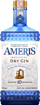 Джин Ameris Original Mediterranean Recipe Blue 0.7 л 42.5% (8000296121955)