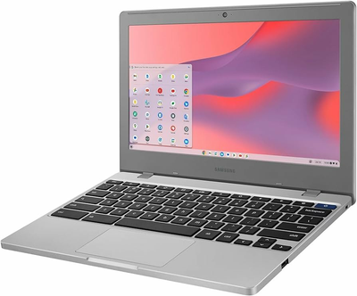 Ноутбук Samsung Chromebook 4 116" HD 4/64GB N4000 (XE310XBA) Platinum Titan (BOX)