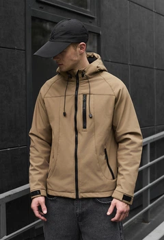 Куртка soft shell Staff di light brown XS (MBM0221)