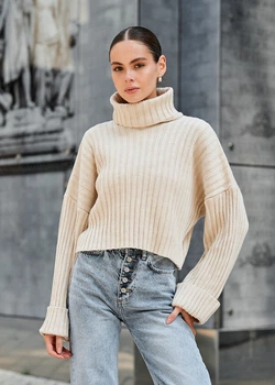 Жіноча в'язана кофта Staff nalle beige M-L