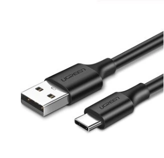 Кабель зарядный Ugreen Type-C 3A 1 м Black (US287)