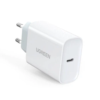 Зарядное устройство сетевое Ugreen USB Type C PD 30W White (CD127)