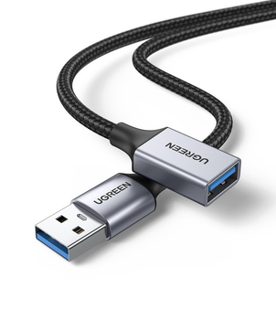 Удлинитель UGREEN US115 USB 3.0 AM / AF штекер - разъём с нейлоновой оплеткой 2М (10497)
