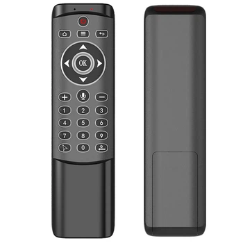 Пульт с голосовым поиском аэромышь и подсветкой Fly Air mouse Black (MT1)
