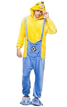 Піжама кігурумі My Kigu Чоловіча Нікчемний Я Посіпак Міньйон Жовтий розмір XL 175-185 см (21047411)