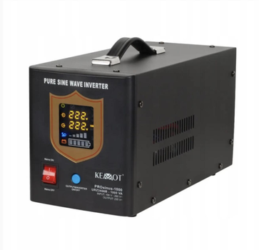 Источник бесперебойного питания (ИБП) Kemot 700/1000W 12v (Черный) URZ3406B