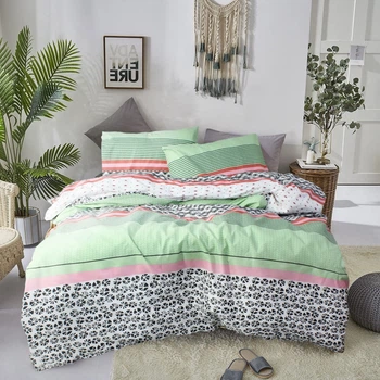 Комплект постельного белья Еней-Плюс Евро 200x220 см Luxe-0036 Microfiber (4820001600940)