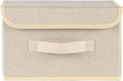 Ящик для хранения с крышкой МВМ MY HOME TH-07 S Кремовый (TH-07 S CREAM)