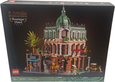 Zestaw klocków LEGO Creator Expert Hotel butikowy 3066 elementów (10297) (955555905849848) - Outlet