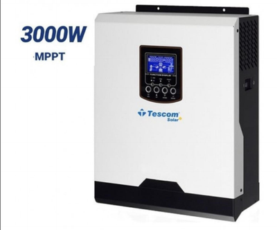 Источник бесперебойного питания Гибридный инвертор Tescom 3000Вт 24V MPPT