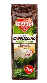 Капучіно HEARTS cappuccino irish cream ірландські вершки 1кг