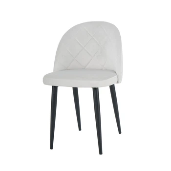 Стул кухонный Intarsio LULU 51×51×81 см Светло-серый