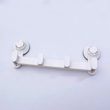 Вешалка для ванной на вакуумных присосках IwConcept RS-8 White