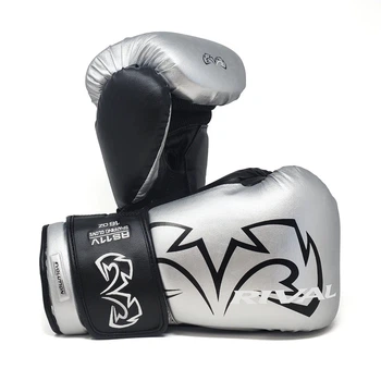 Боксерские перчатки Rival RS11V Evolution Sparring Gloves Velcro Silver (RS11V-16oz)