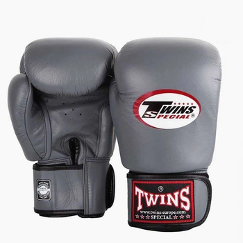 Боксерські рукавиці Twins Velcro BGVL3 Grey (BGVL3-GR-10oz)
