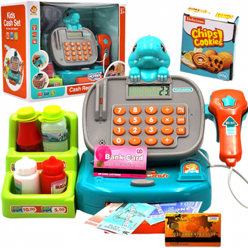 Kasa sklepowa Woopie Dino Cash Register z półką (5904326949096)