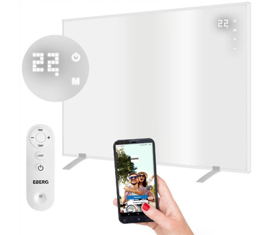 Панельный инфракрасный обогреватель EBERG ROT 720 E 720 Вт энергосберегающий LED WiFi