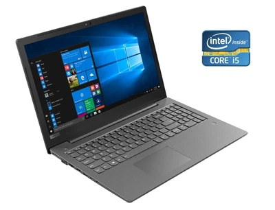 Ноутбук Б-класс Lenovo V330-15IKB / 15.6" (1920x1080) IPS / Intel Core i5-8250U (4 (8) ядра по 1.6 - 3.4 GHz) / 8 GB DDR4 / 256 GB SSD / Intel UHD Graphics 620 / WebCam / DVD-ROM б/у
