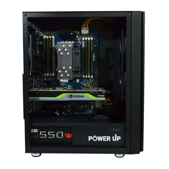 Рабочая станция PowerUp #297 Xeon E5 2699 v4 / 64 GB / SSD 1TB / NVIDIA Quadro RTX5000 16GB для 3D моделирования видеомонтажа рендеринга для инженеров и архитекторов