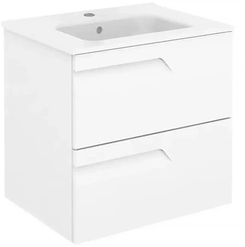 Тумба подвесная ROYO Vitale C0072604 c умывальником Slim 126222