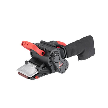 Мощная ленточная шлифмашина (шлифмашина) INTERTOOL WT-0529: 800 Вт,120-260 м/мин, размер ленты 76х457 мм