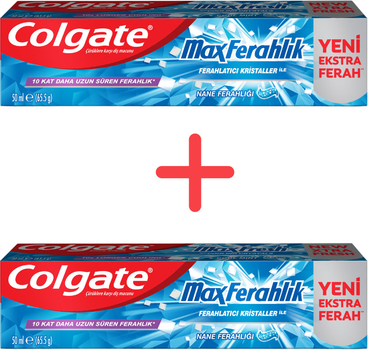Упаковка зубной пасты Colgate Max Fresh Освежающие кристаллы 50 мл х 2 шт (2172000018852)