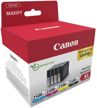 Zestaw tuszy Canon PGI-2500XL BK.C.M.Y (9254B010)