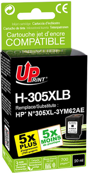 Tusz do drukarek UPrint 3YM62AE do HP 20 ml Black (H-305XLB)