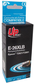 Картридж UPrint T262140 26XL для Epson 25 мл Black (E-26XLB)