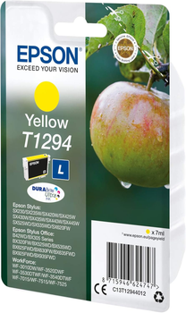 Tusz do drukarek Epson T1294 7 ml Yellow (C13T12944012)