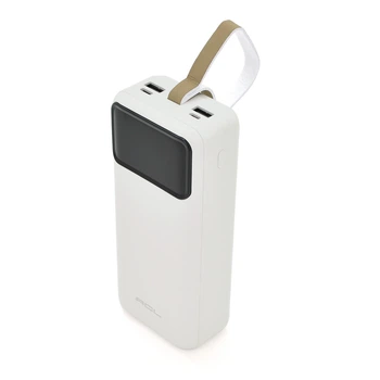 Powerbank ACL PW-88 30000mAh Type-C Micro зовнішній акумулятор білий Box