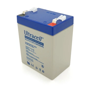 Акумуляторна батарея Ultracell UL2.9-12 AGM 12 V 2,9 Ah (79 x 56 x 105), 0.8 kg White Q10