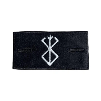 Патч Стон Айленд (Stone Island) Berserk Glow Чорний