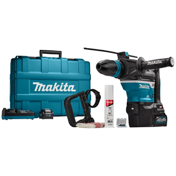Аккумуляторный перфоратор Makita XGT 40 V MAX HR 005 GM 202, 2 акб, з/у, кейс (HR005GM202)