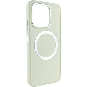 TPU чохол Bonbon Metal Style with MagSafe для Xiaomi Redmi Note 13 Pro 4G Білий / White - 00000070695_1