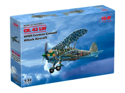 Сборная модель ICM CR. 42 LW, Штурмовой самолет ВВС Германии II СВ 32021