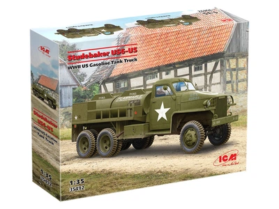 Сборная модель ICM Studebaker US6-U5, американский бензовоз Второй мировой войны 35492