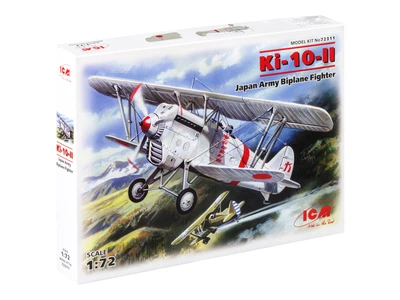 Сборная модель ICM Ки-10-II, японский истребитель-биплан 72311