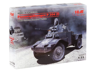 Збірна модель ICM Panzerspähwagen P 204 f , Німецький бронеавтомобіль 2 Світової війни 35374