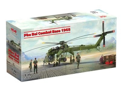 Сборная модель ICM Боевая база Фубай, 1968 год 53056