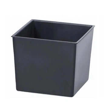 Вклад пластмассовый квадратный Flora PROSPERPLAST IPWKS 14x14см