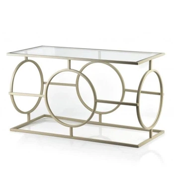 Столик металлический Flora Cedric 80x35.5 см. 35439 Бежевый