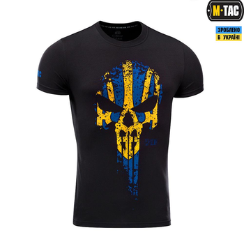 Футболка M-Tac Месник Black/Yellow/Blue Розмір L