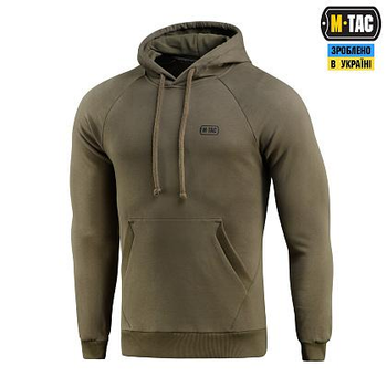 Кофта M-Tac Hoodie Cotton Raglan Hard Dark Olive Размер L