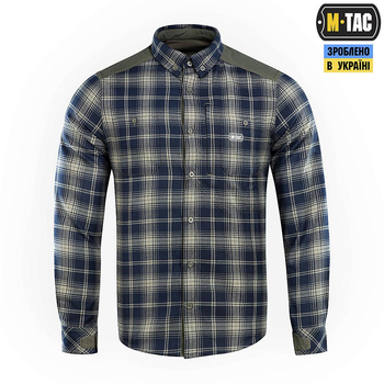 Рубашка M-Tac Redneck Shirt Olive/Navy Blue Размер M/R