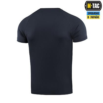 Футболка реглан потовідвідна M-Tac Summer Dark Navy Blue Розмір L