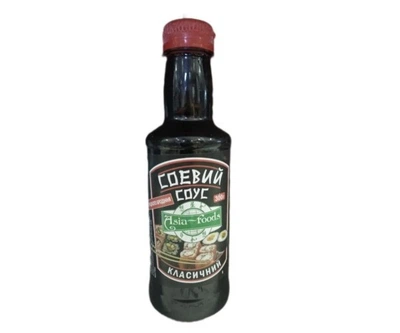 Соус соевый классический ТМ Asia-foods 300 g