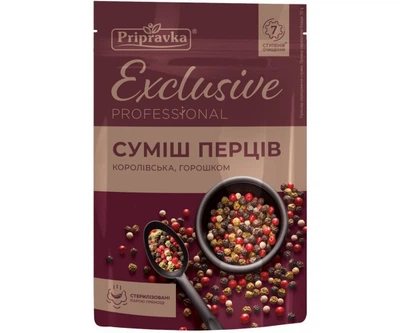 Приправа Суміш перців королівська Exclusive Professiona 30 г "Приправка"