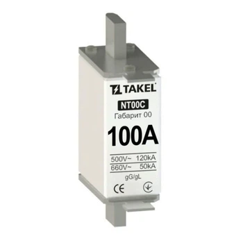 Плавка вставка предохранителя NT00С 100А TAKEL